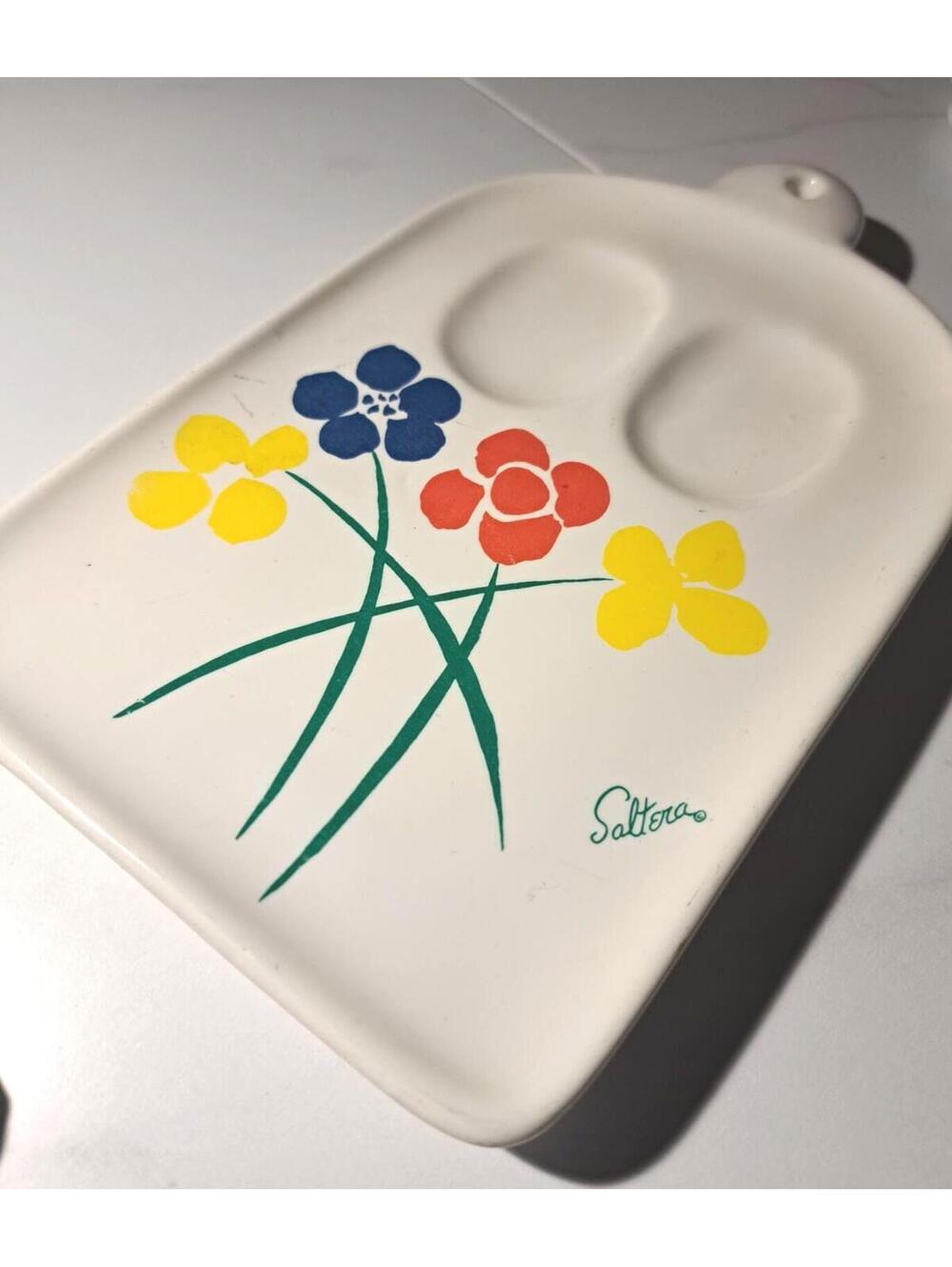 Vintage Himark Saltera Ceramic Spoon Rest